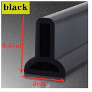 black style 140 cm Kúpeľňová zátka proti povodni