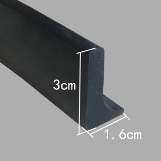 Čierny štýl 140 cm silikónová vodná zástrčka pre kúpeľňu