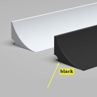 black style 300 cm Nová bezpečnostná páska kuchynskej pracovnej dosky