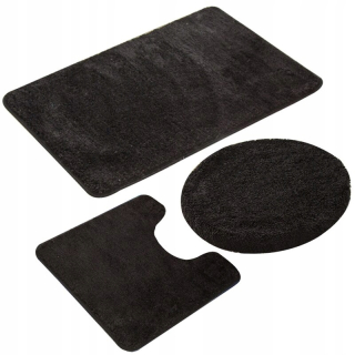 Čierny štýl 50x80 50x50 47x50cm super absorbent 3 sz