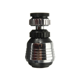 Black Style Tap Shower Head Filter Stream