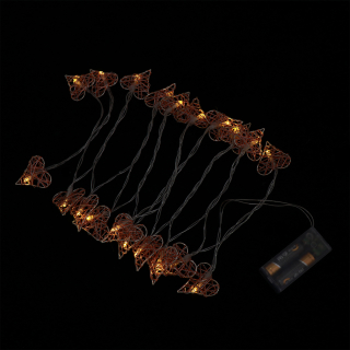 Lampáš, svietník - Delicate Iron Art Láska dekoratívne srdce