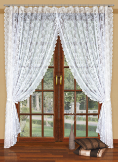 Hotová záclona - Korunka Firana 500 cm x 250 cm