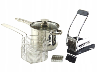 Hrniec, kastrol -  Pot Rondel Indukcia hranolky