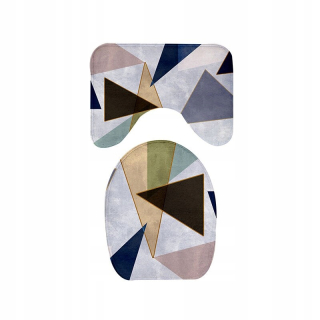 Farebný štýl 2 kusy 45x75cm moderná geometria