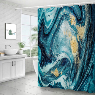 Cortina de Baño de Mármol abst sprchová opona