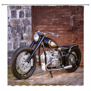 Cortina de motociclet sprchová opona