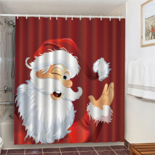 Cortinas de Decorración Navideñ Sprcha Concerain
