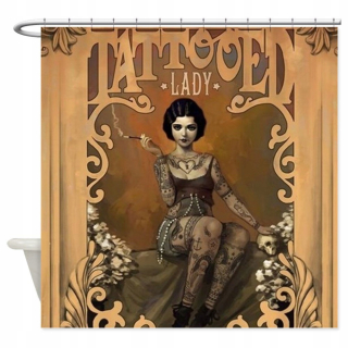 La Increeble Cortina de Spirit Shower Curtain