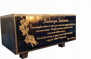 VEĽKÝ kvetináč s nožičkami, výzdoba na hrob, sviečka