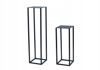 Stojan na kvety - stojan na kvety, kovový loft 40cm stojan na kvety