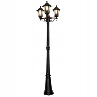 Maják záhrady stojaca vonkajšia lampa 1,95 m