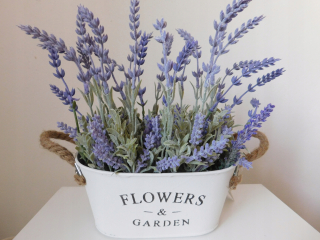Levanduľa Umelá Plant Provence ošumělý Cute!