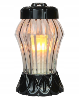 lampáš, vianočná sviečka + LED sviečka + batérie