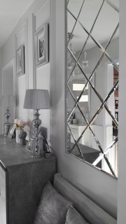 Fashed Mirror 150x250 Sada zrkadlových dlaždíc