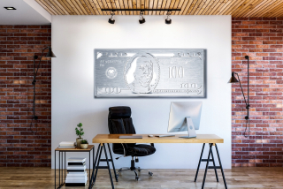Obrázok Dollar Exchange Office Darček z nehrdzavejúcej ocele,+LED