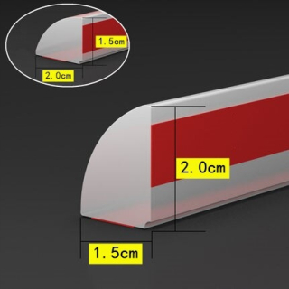 polotransparentný štýl 240 cm kúpeľňová kuchynská páska