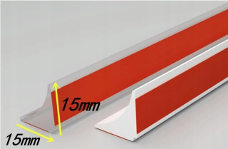 Priehľadný štýl. 600 cm silikónové kore