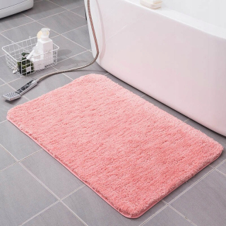 Ružový štýl asi 40x120 cm super absorbent rohože