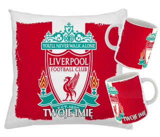 Gadget - Súprava HRNČEK + VANKÚŠ pre ventilátor LIVERPOOL
