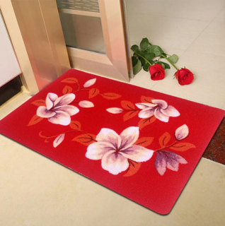 Hongyunský štýl asi 80x120 cm non -slip kobercov