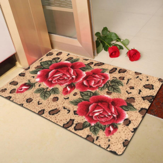 Meigui štýl asi 50x80 cm módne matné anti -slip