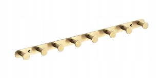 Brushed Gold Style 8 Brushed Hooks