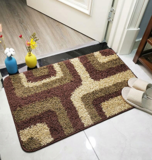 štýl tianyuandifang cca 60x90 cm Veľký kvetinový štvorcový koberec