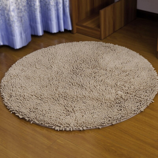 Ťavový štýl s priemerom 100 cm mäkkého koberca ł