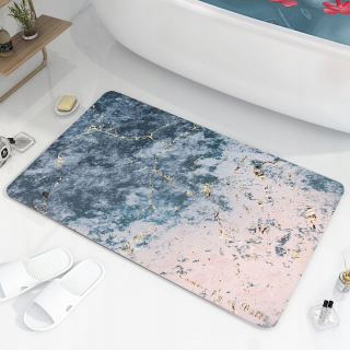 Styl07 štýl 40x60 Light Luxury Bathary Mat