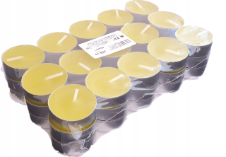 Sviečky vonné čajové sviečky LEMON 45 s ČAJOVÉ Sviečky