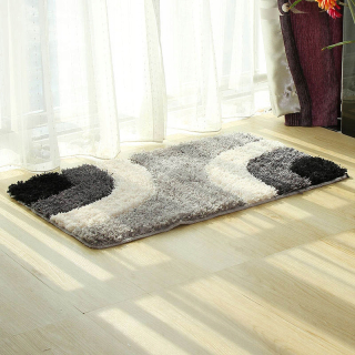 Šedý štýl 50x80cm v kúpeľnej podložke Absorpcia vody