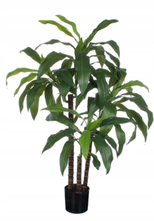 umelá DRACENA 100 cm zelená v kvetináči, strome