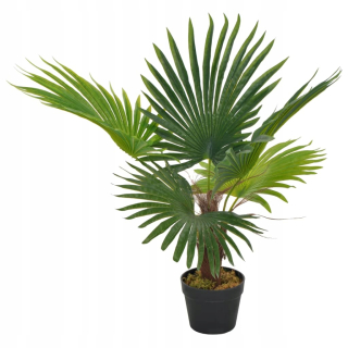 Umelá palma v hrnci 70 cm zelená