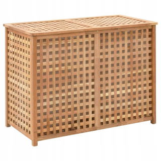 Kôš na prádlo - Vidaxl Laundry Basket, 87,5 x 46x67 cm, masívne drevo