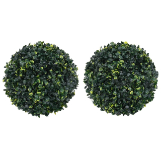 Vidaxl umelé bowsball gule, 2 ks, 45 cm