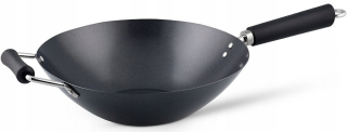 Wok panvica - WOK Patelnia Excellence 35cm Nerezová oceľ