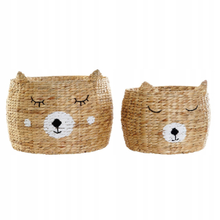 DKD DOMOVÝ DECORE Basket Set