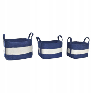 DKD Home Decor Juta Basketball Set (35 x 25 x 34