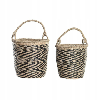 DKD Home Decor Kolonial Basket Set (35 x 35