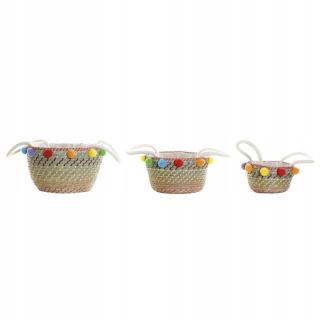 DKD Domáca dekorácia Pompoma Pompoma set (
