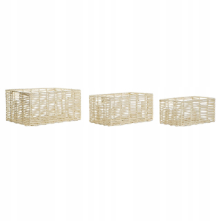DKD Domáce dekorácie Baskets Step Street (40 x 30 x