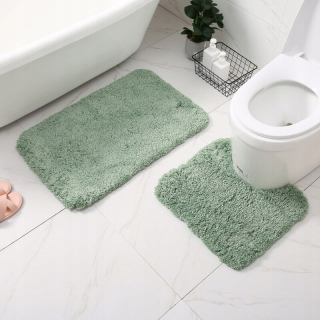 zelený štýl 2 ks obdĺžnik 60x90cm Mat set