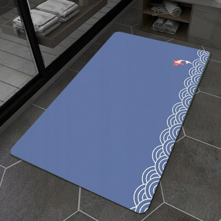 Zelený štýl 60x90cm mata z diatomaceous Wann pôdy