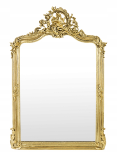 Kúpeľňové zrkadlo - Zrkadlový domček, nástenná dekorácia, plastový rám, 470 x 700 mm