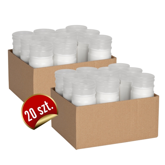 Wkłady do zniczy Gloria G3 (2-pack, 20 sztuk) – dlhé horenie a čisté spálenie