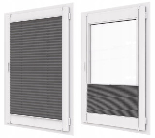 Plisovaná roleta Karmet LUX 67 × 150 cm bez vŕtania