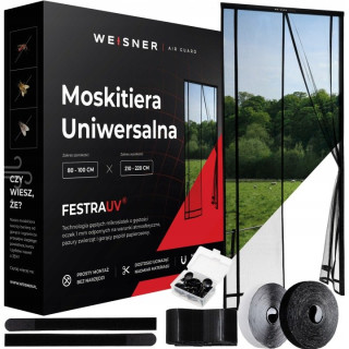 Weisner magnetická dverová moskytiéra 100 × 220 cm