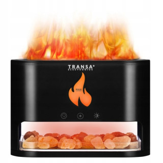 Čierny ultrazvukový difuzér Transa AromaFire 250 ml