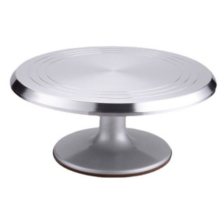 Kovová otočná patera na zdobenie tort 30 cm